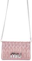 Thumbnail for your product : Miu Miu Rose Quilted Leather Shoulder Bag