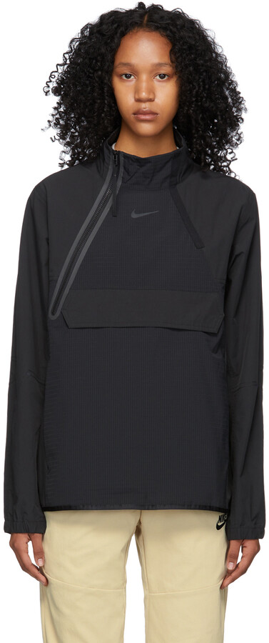 Nike Black Sportswear Tech Pack Zip Jacket - ShopStyle