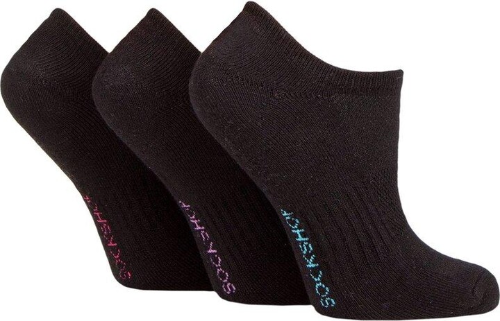 Gentle Grip - 6 Pairs of Cotton Rich Everday Ladies Non Elastic Socks |  Soft Top (4-8 - ShopStyle