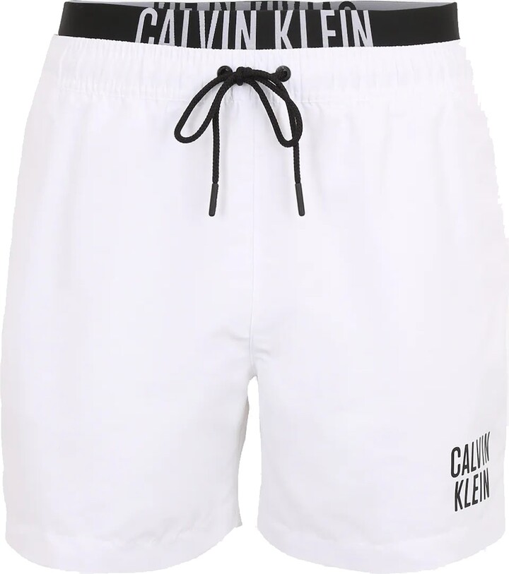 Calvin Klein Men's White Swimwear | ShopStyle