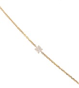 Thumbnail for your product : Anita Ko 18kt Yellow Gold Asscher Diamond Chain Bracelet