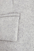 Thumbnail for your product : Stella McCartney Curtis oversized two-tone wool-blend felt coat