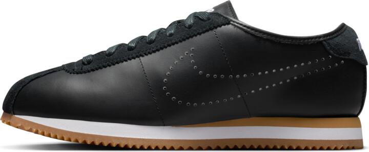 Nike Women's Cortez Leather Shoes in Black | HQ1841-002