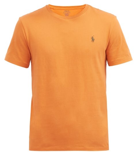 polo ralph lauren orange t shirt