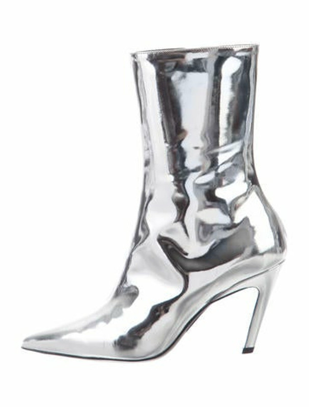 Balenciaga metallic boots Clearance