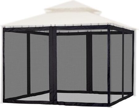 Yescom USA, Inc. 22x7ft Universal Replacement Mosquito Mesh Netting Zip Walls Fits 10x12ft Canopy