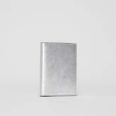 Thumbnail for your product : Burberry Metallic Leather Passport Holder