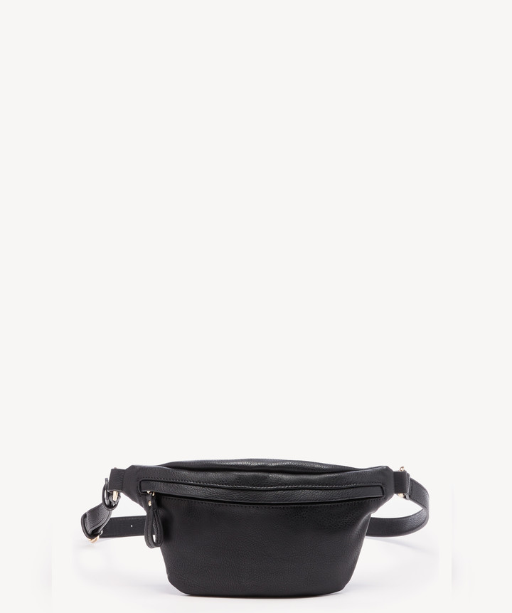 black vegan purse