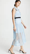 Thumbnail for your product : Self-Portrait Abstract Lace Midi Dress