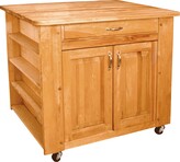 Thumbnail for your product : Catskill Craft Deep Storage Medium Island Kitchen Cart