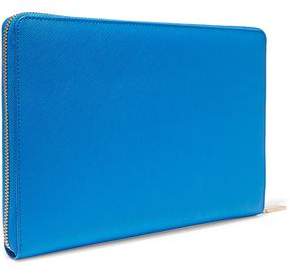 DKNY Bryant Park Textured-Leather Clutch