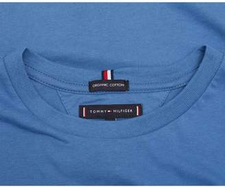Tommy Hilfiger Classic Flag Logo T-shirt Colour: BLUE, Size: Age 2