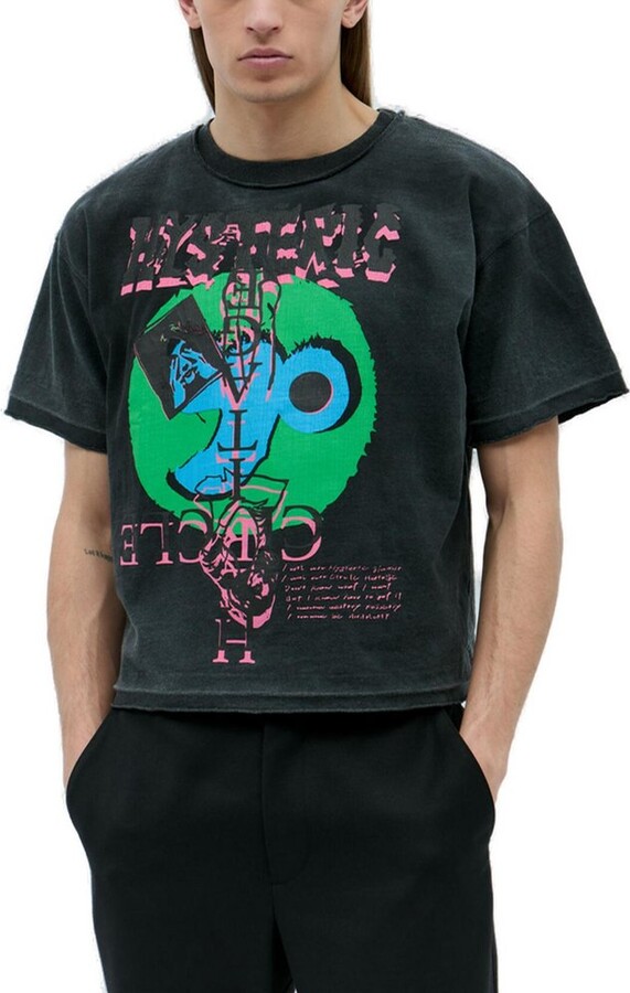 Circle Heritage X Hysteric Glamour Punk Short Sleeved T-Shirt