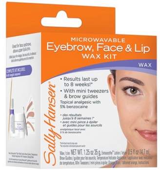Sally Hansen Microwaveable Wax Kit For Eyebrow/Face/Lip