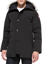 Thumbnail for your product : Canada Goose Chateau Arctic-Tech Parka with Fur Hood, Black