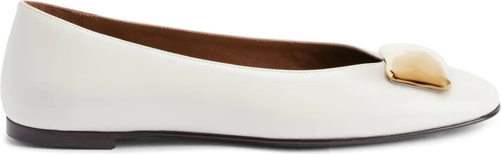 Giuseppe Zanotti Georgia Stone ballet flats