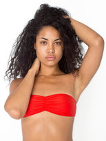 Thumbnail for your product : American Apparel Nylon Tricot Ruched Front Bikini Tube Top