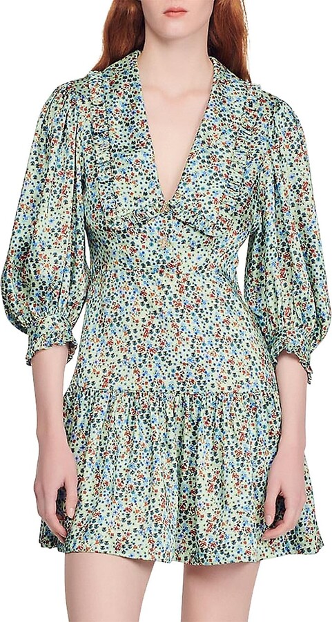 Sandro Women's Green Day Dresses on Sale | ShopStyle