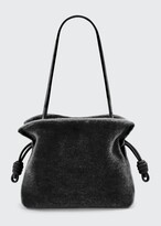 Thumbnail for your product : Loewe Flamenco Mohair Clutch Bag