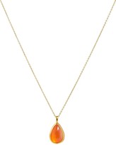 Thumbnail for your product : Gurhan 24kt and 22kt gold Rune fire opal pendant necklace