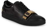 Thumbnail for your product : Buscemi Unisex Pebbled-Leather Metal Strap Sneakers