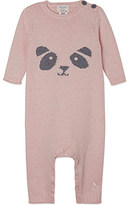 Thumbnail for your product : Bonnie Baby Panda eyes playsuit 0-12 months