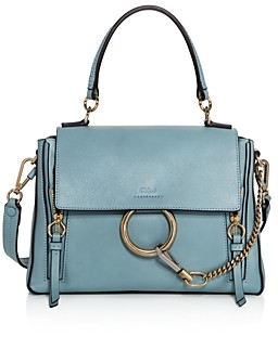 chloe faye bag blue