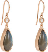 Thumbnail for your product : Irene Neuwirth Diamond, Labradorite & Rose Gold Double-Drop Earrings