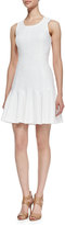 Thumbnail for your product : Ali Ro Sleeveless Fit-and-Flare Dress, White