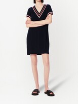 Thumbnail for your product : VVB Contrast-Trim Sweater Dress