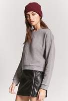 Thumbnail for your product : Forever 21 Basic Crew Neck Sweatshirt