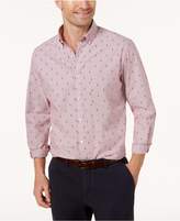 Thumbnail for your product : Club Room Men's Pinstriped Tree-Print Shirt, Created for Macy's