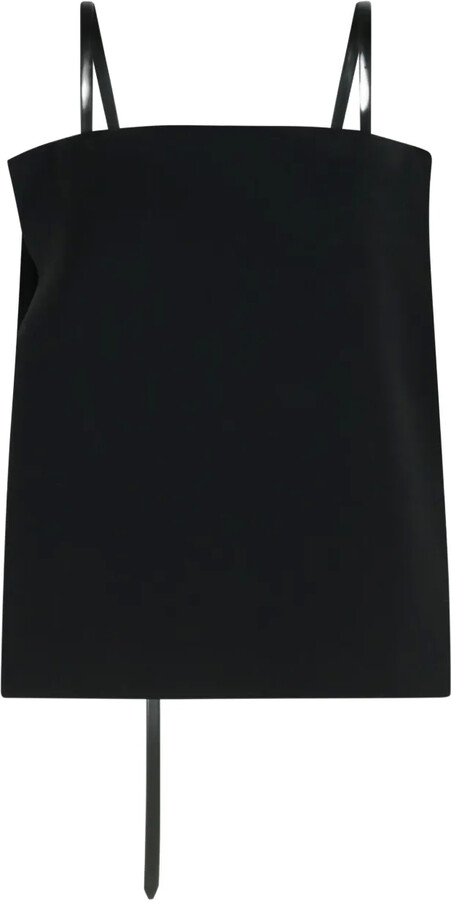 Sportmax Asymmetrical Strap Top