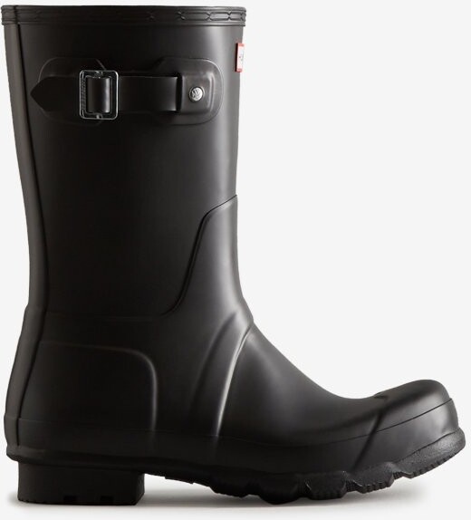 hunter short rain boots mens