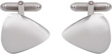 Thumbnail for your product : Edge Only Plectrum Cufflinks in Silver