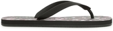 Thumbnail for your product : Givenchy Black floral flip flops