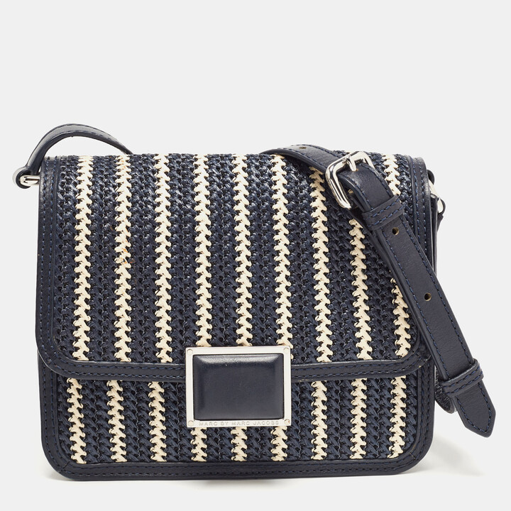 Marc Jacobs The Status Flap Crossbody Bag in Blue