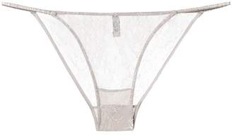 Carine Gilson lace and tulle briefs