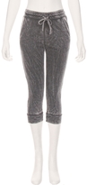 Thumbnail for your product : Stateside Cropped Burnout Sweatpant