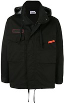 Thumbnail for your product : Izzue Reserved hooded jacket