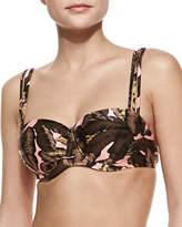Thumbnail for your product : Seafolly Honolua Printed Bustier Swim Top