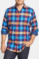 Thumbnail for your product : Bugatchi Classic Fit Check Sport Shirt (Tall)