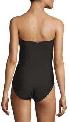 Calvin Klein One-Piece Strapless Swimsuit