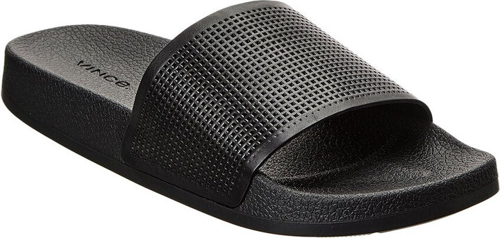 Vince Winston Leather Slide - ShopStyle Flip Flop Sandals