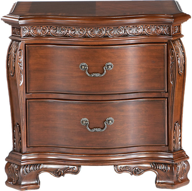 Rooms To Go Cortinella Cherry Nightstand ShopStyle