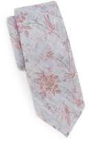 Thumbnail for your product : Original Penguin Lemongrass Floral-Print Cotton Tie