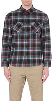Thumbnail for your product : Stussy Plaid pocket cotton shirt
