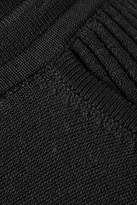 Thumbnail for your product : Eleven Paris SIX - Yossy Ribbed Pima Cotton-blend Jumpsuit - Black