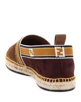 Thumbnail for your product : Fendi Men's Forever Logo Suede Espadrille