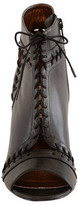 Thumbnail for your product : Cynthia Vincent Magan Lace Up Peep Toe